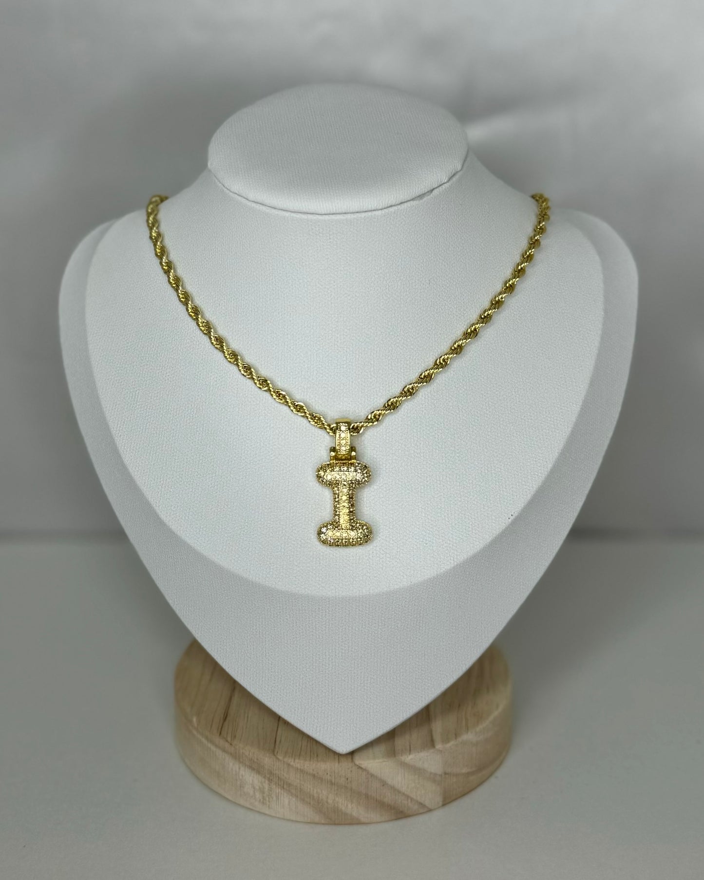 Initial necklace