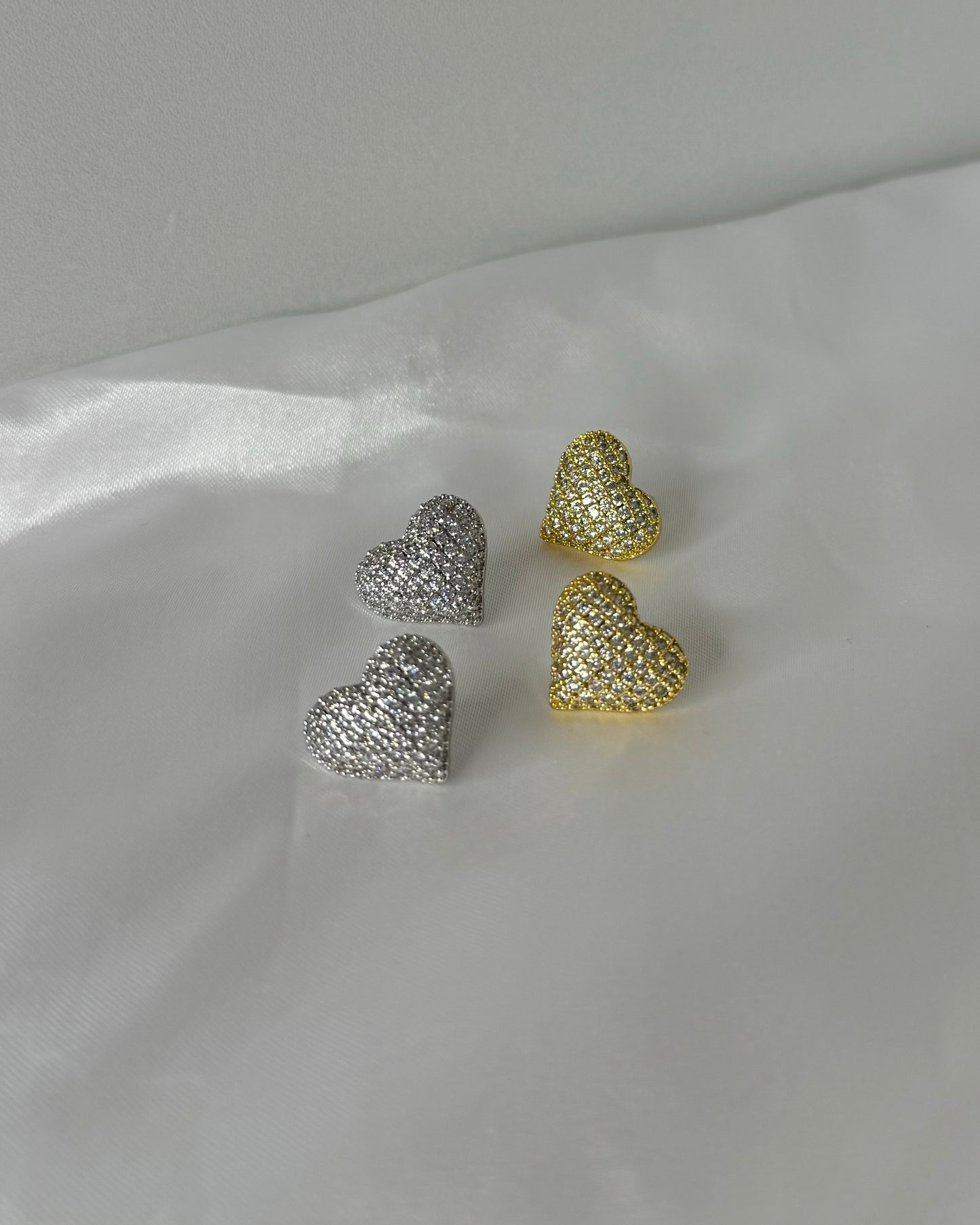 Heart earrings