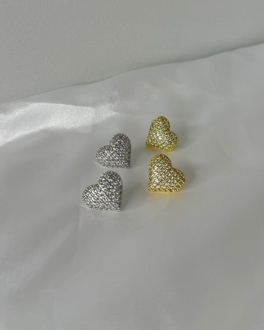 Heart earrings