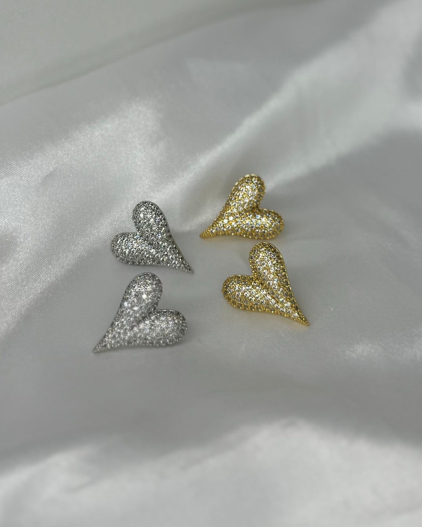 Heart earrings