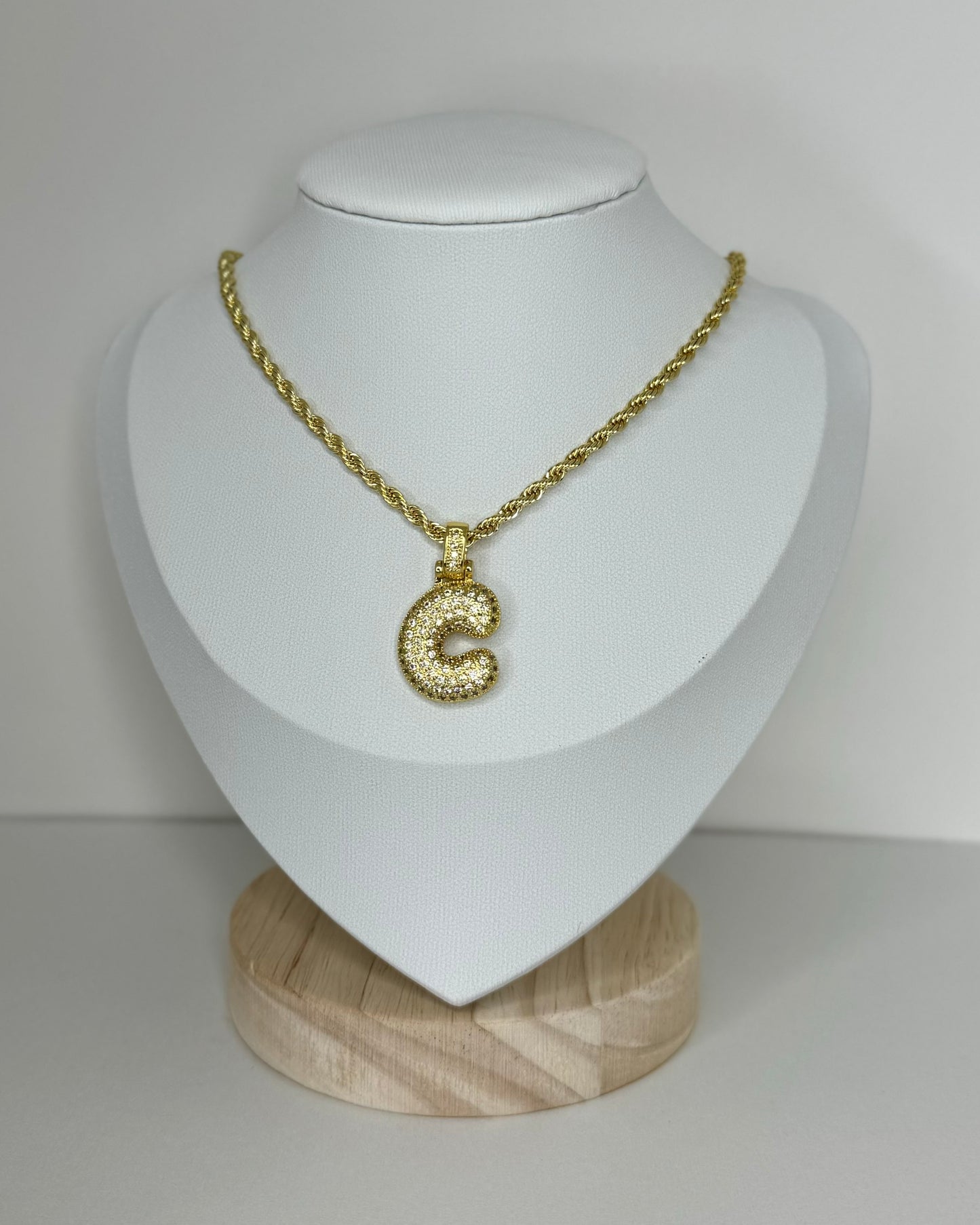 Initial necklace