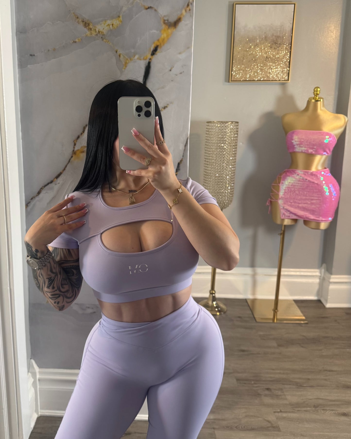 Lilac set