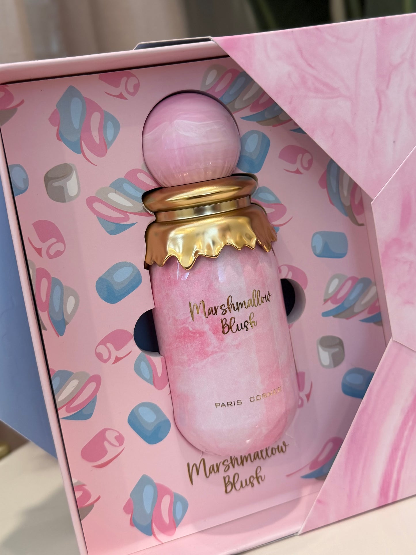 Marshmallow blush perfume