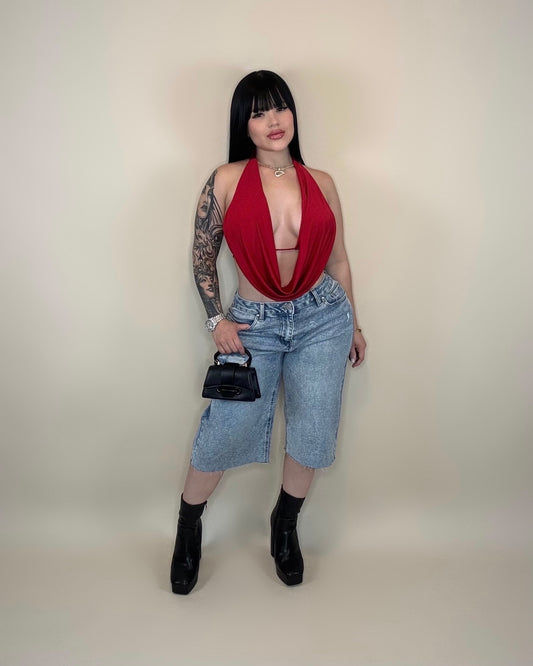 Red perfect top