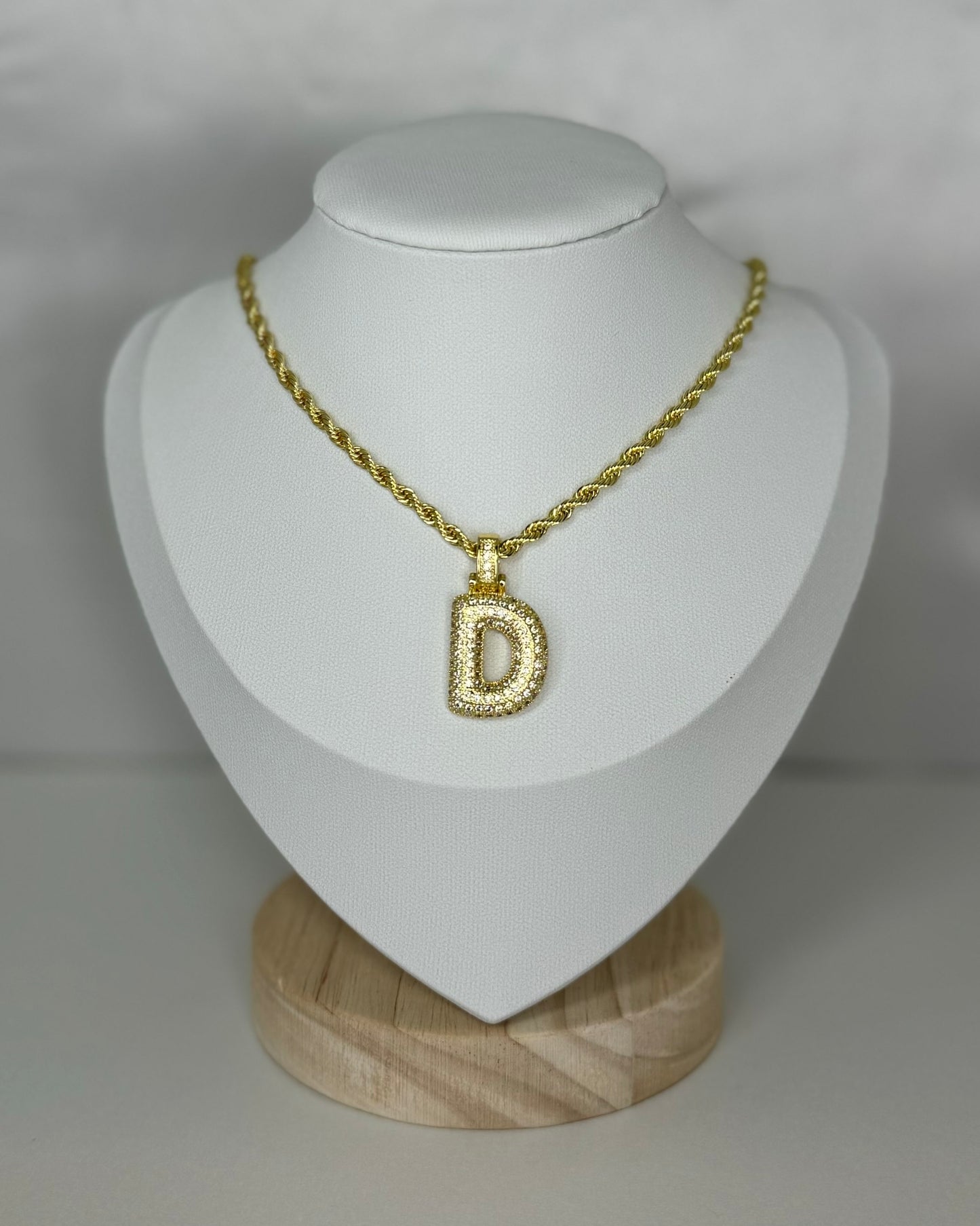 Initial necklace