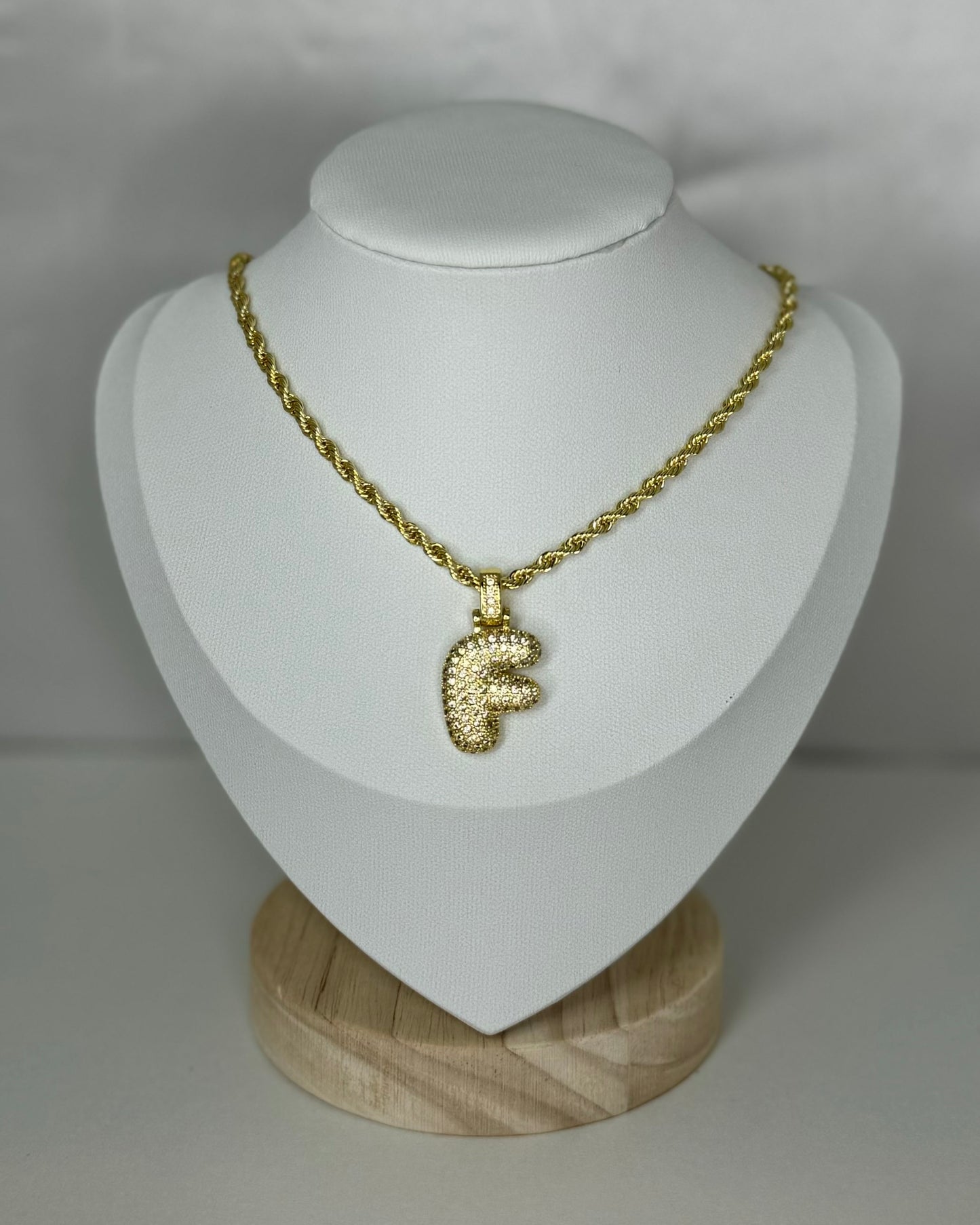 Initial necklace