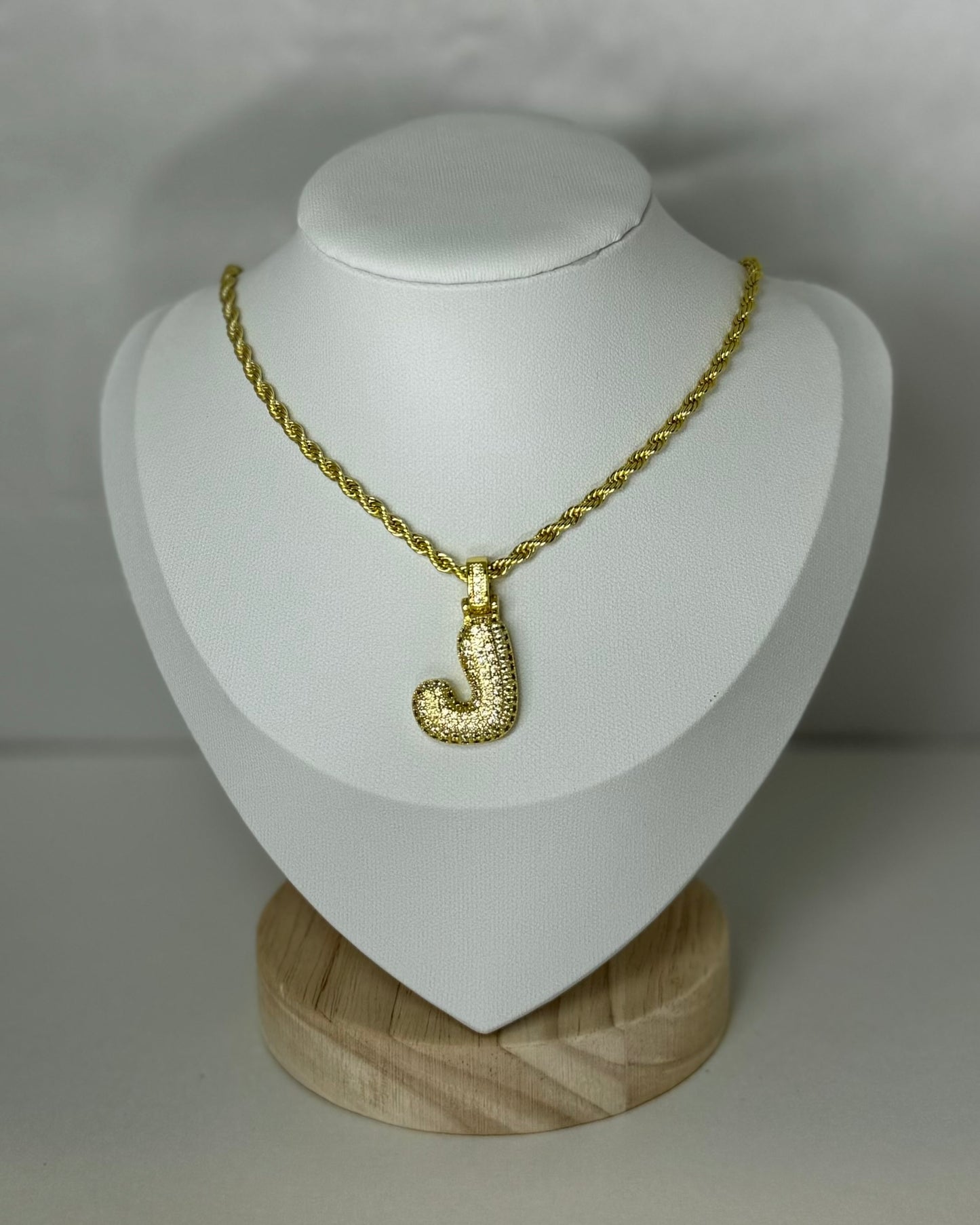 Initial necklace