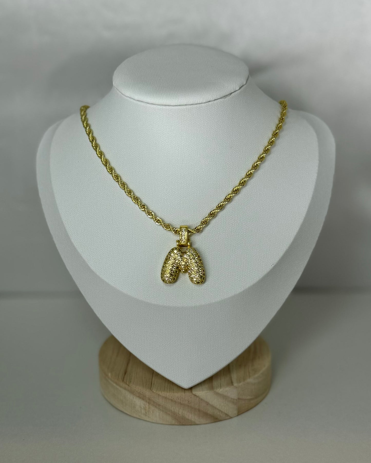 Initial necklace