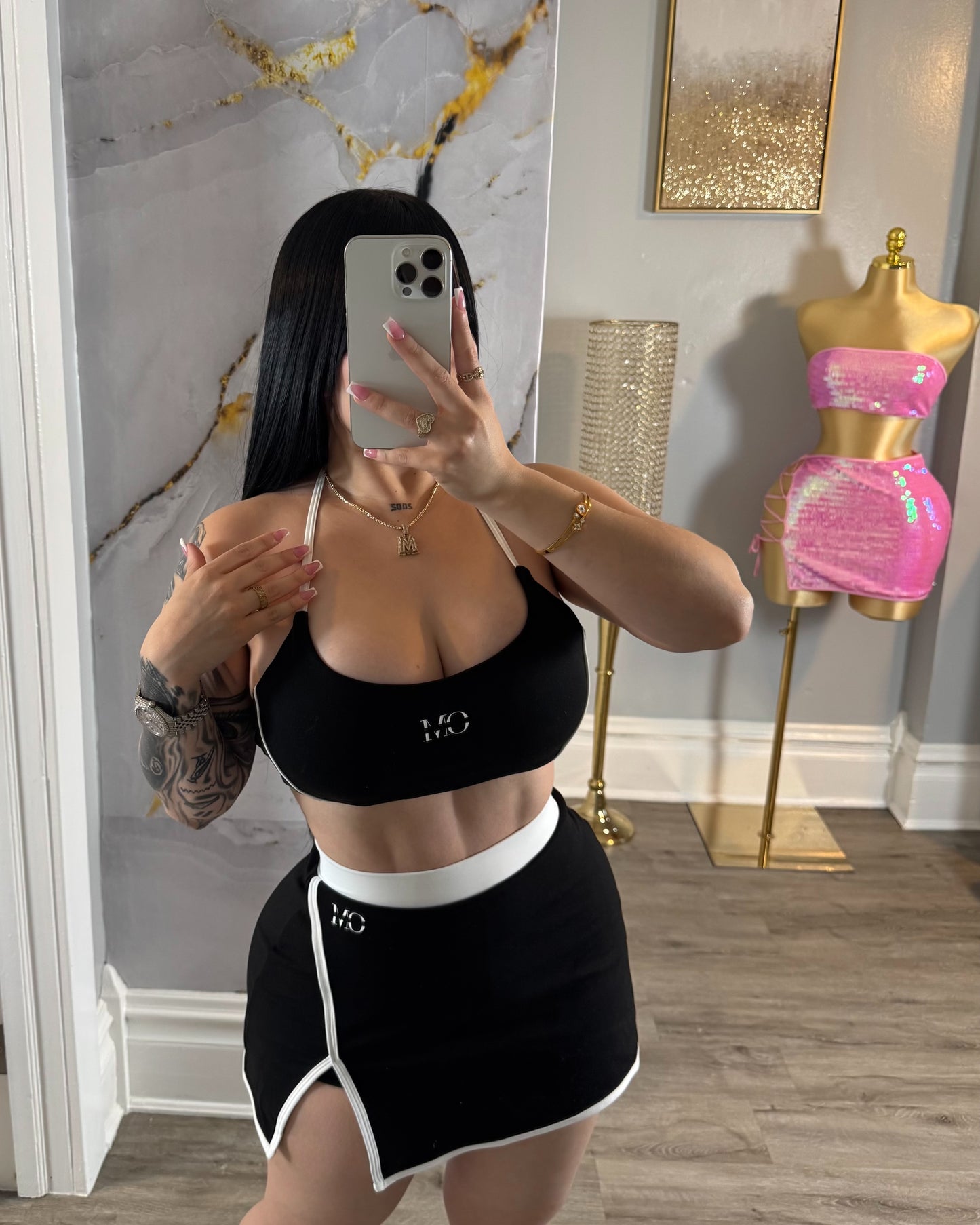Black & white mini set