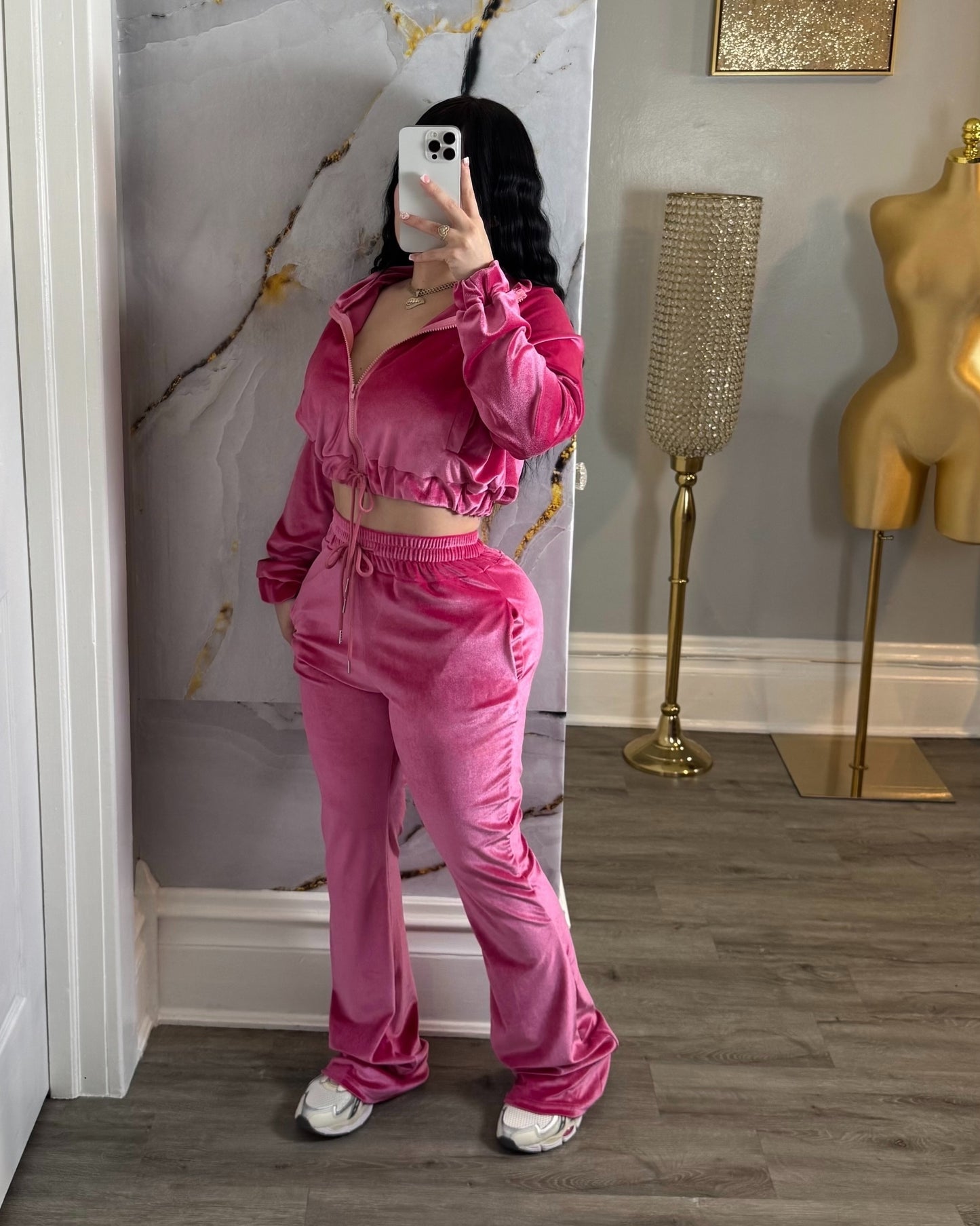 Pink winter set
