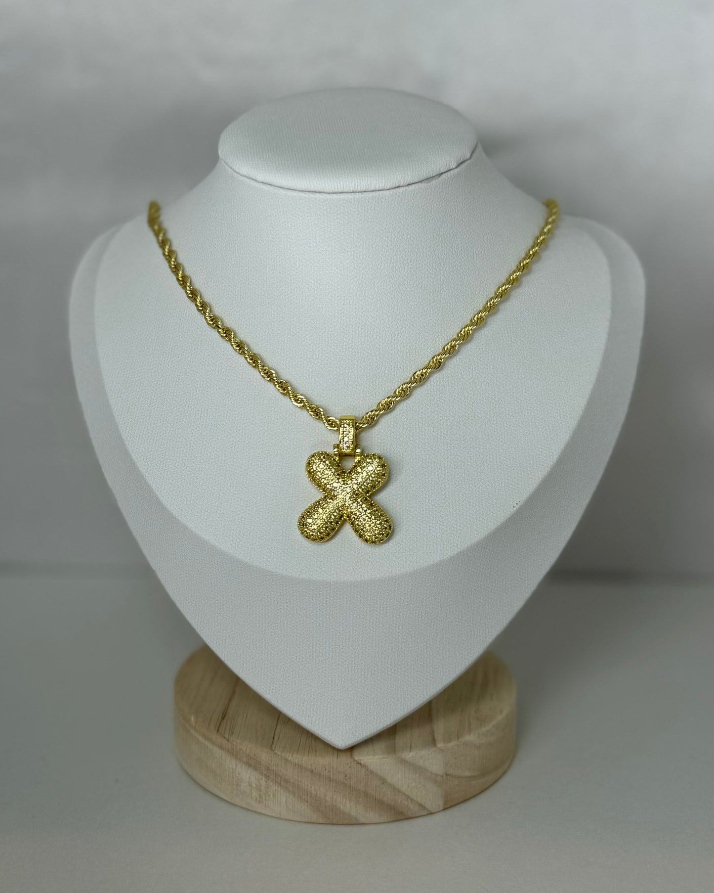 Initial necklace