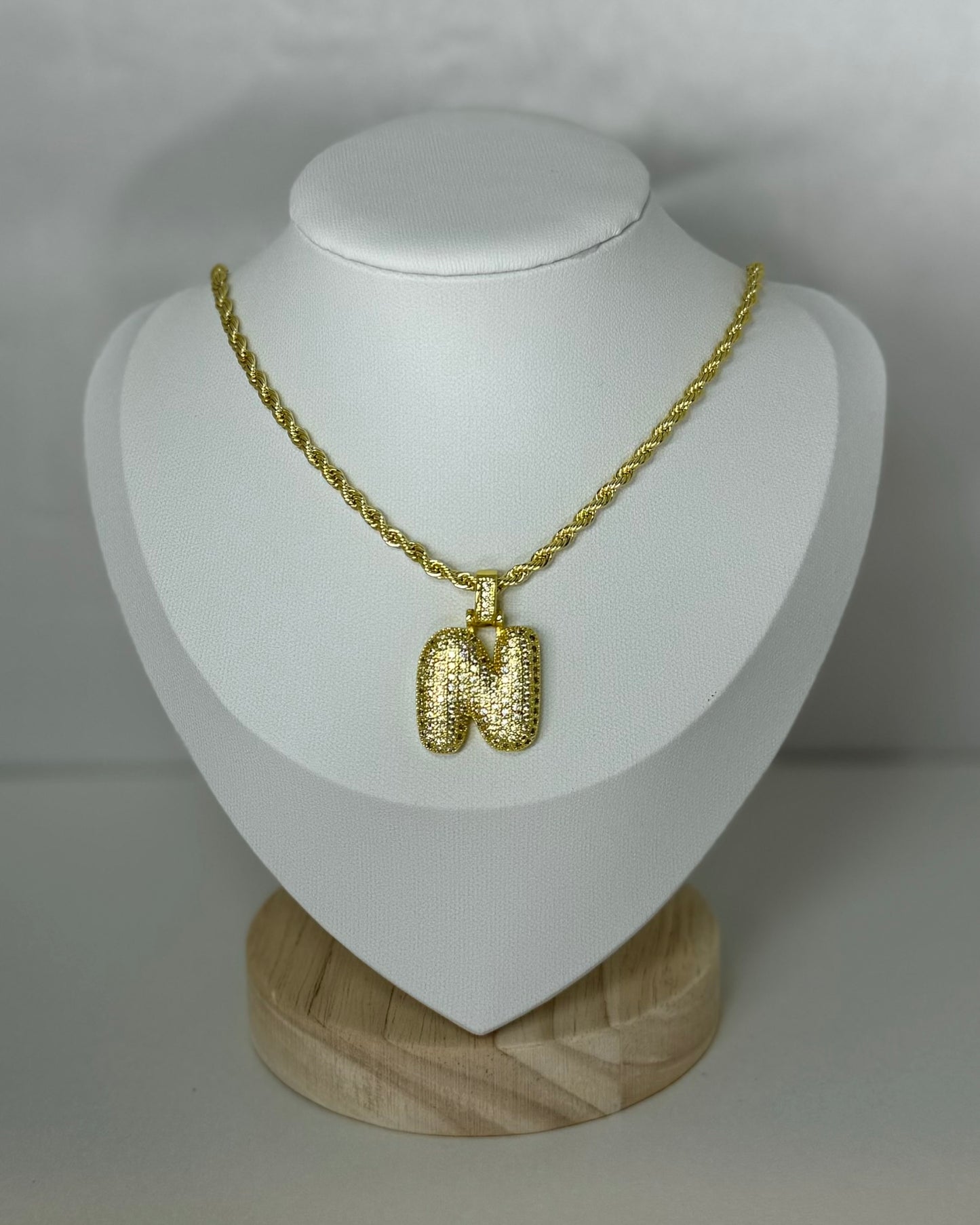 Initial necklace