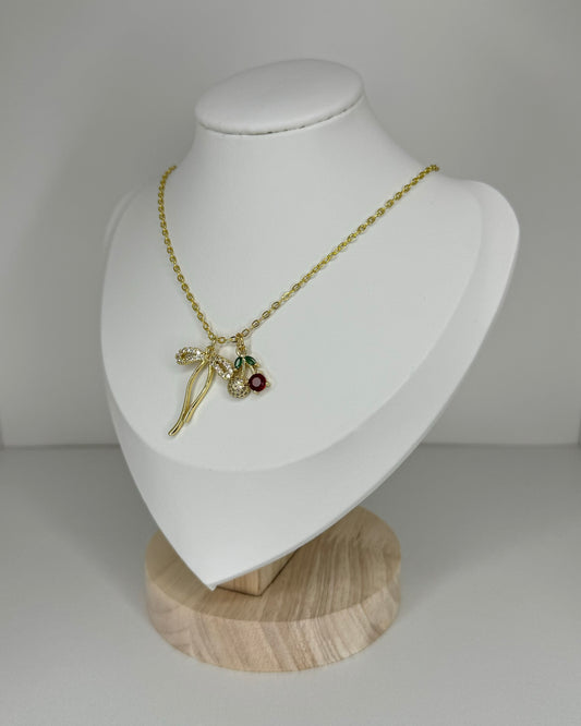 Cherry necklace