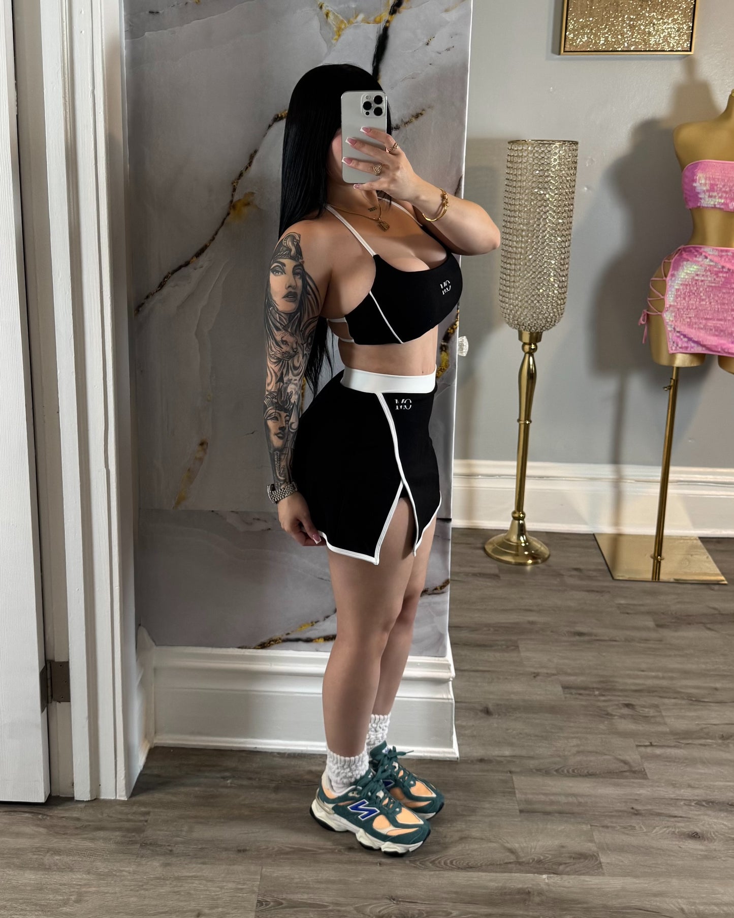 Black & white mini set