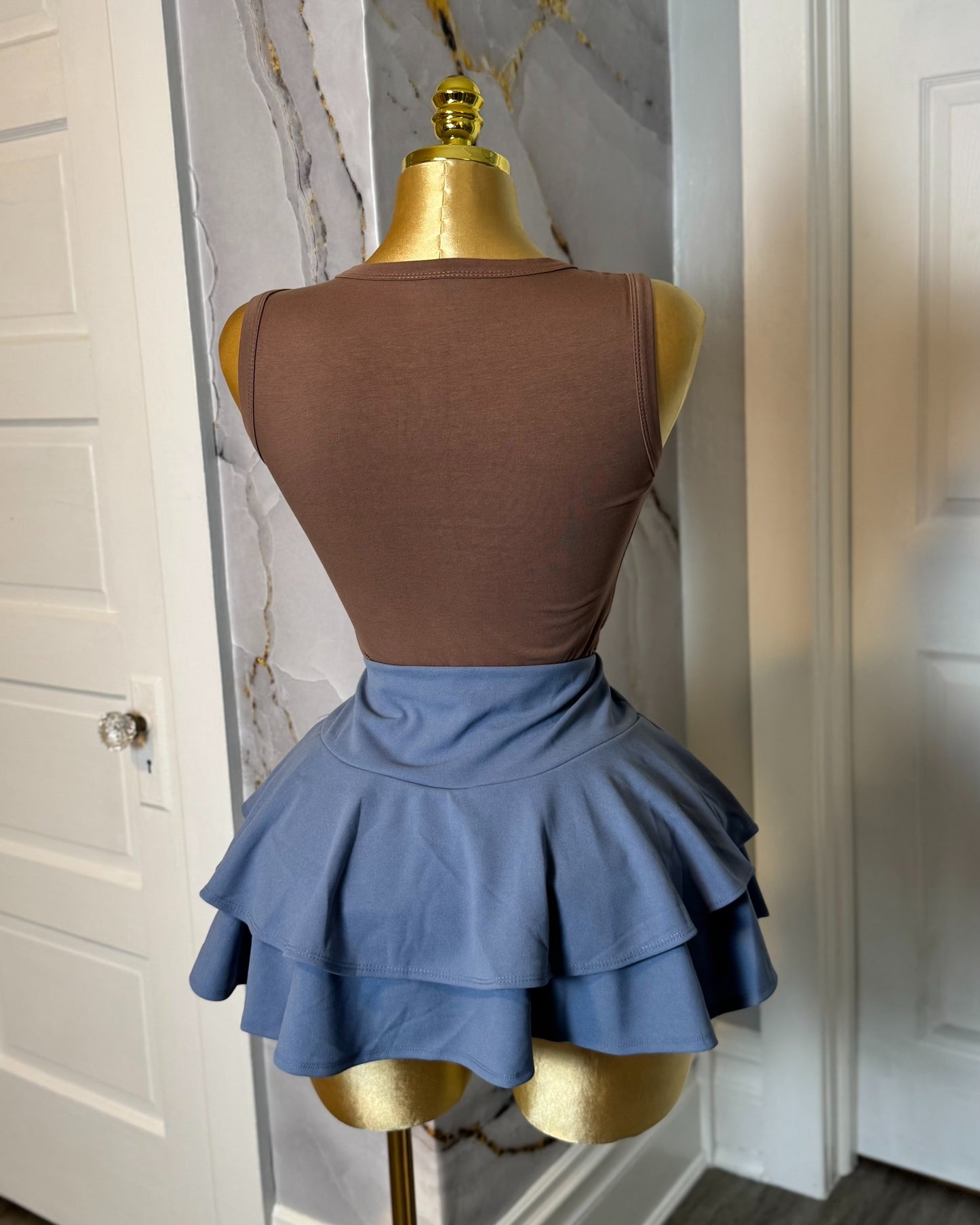 Brown dtmf top