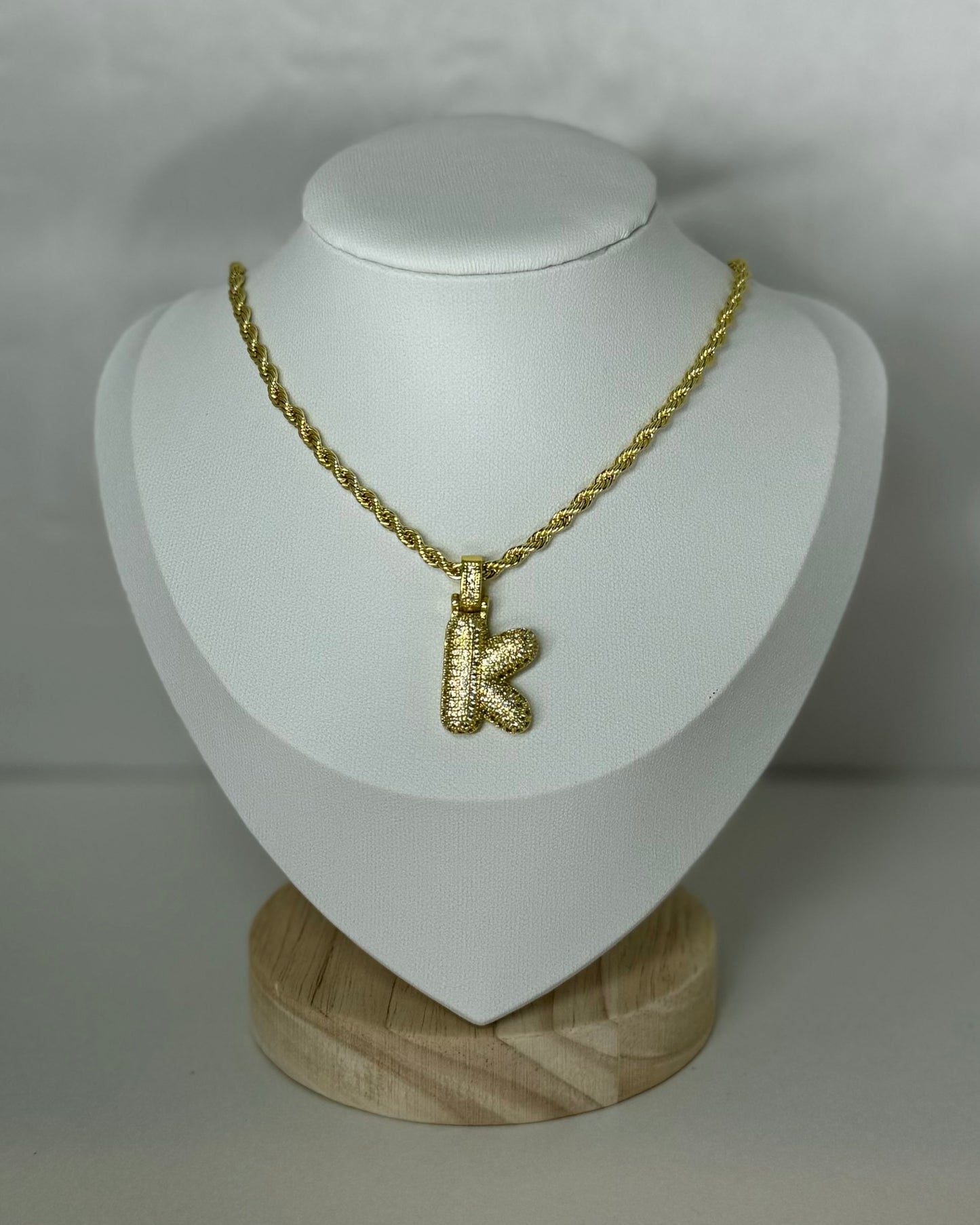 Initial necklace