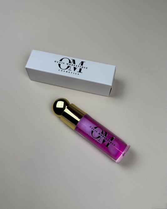 Violet lip oil tint