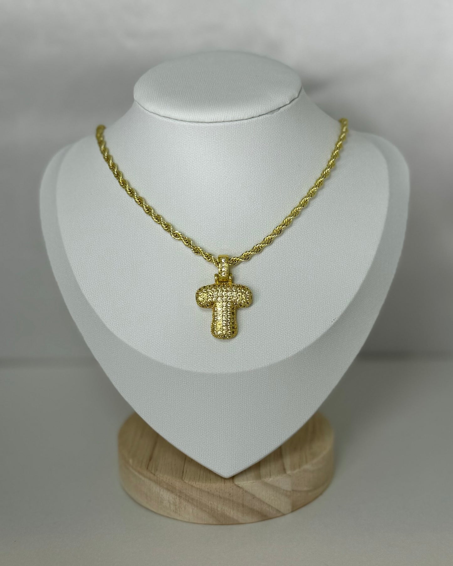 Initial necklace