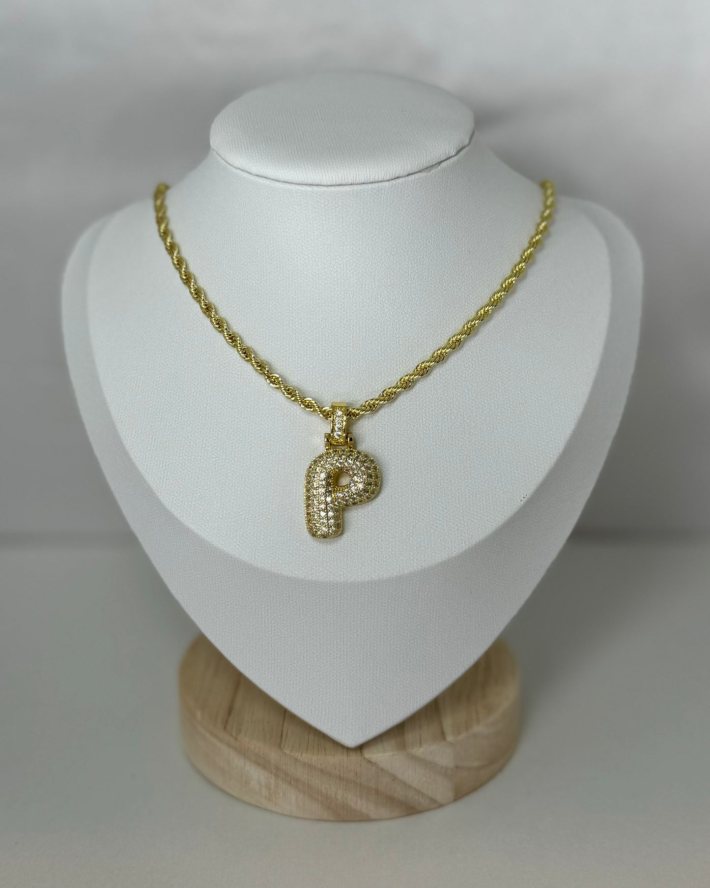 Initial necklace