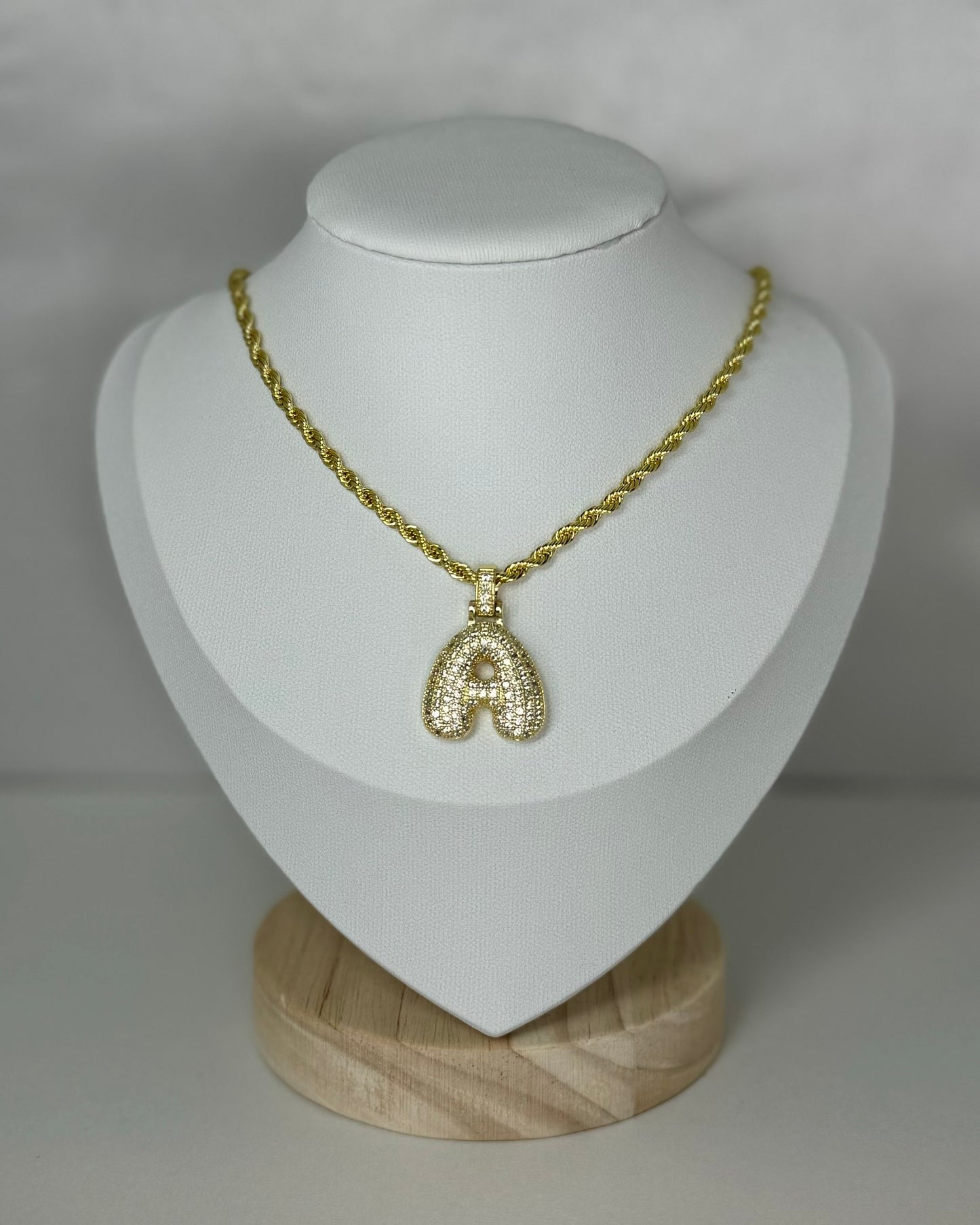 Initial necklace