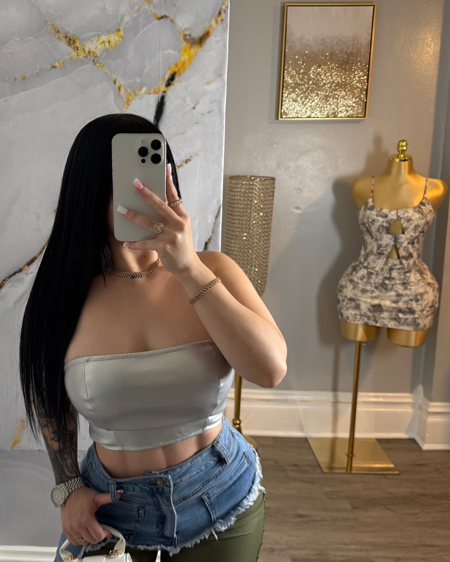 Silver top