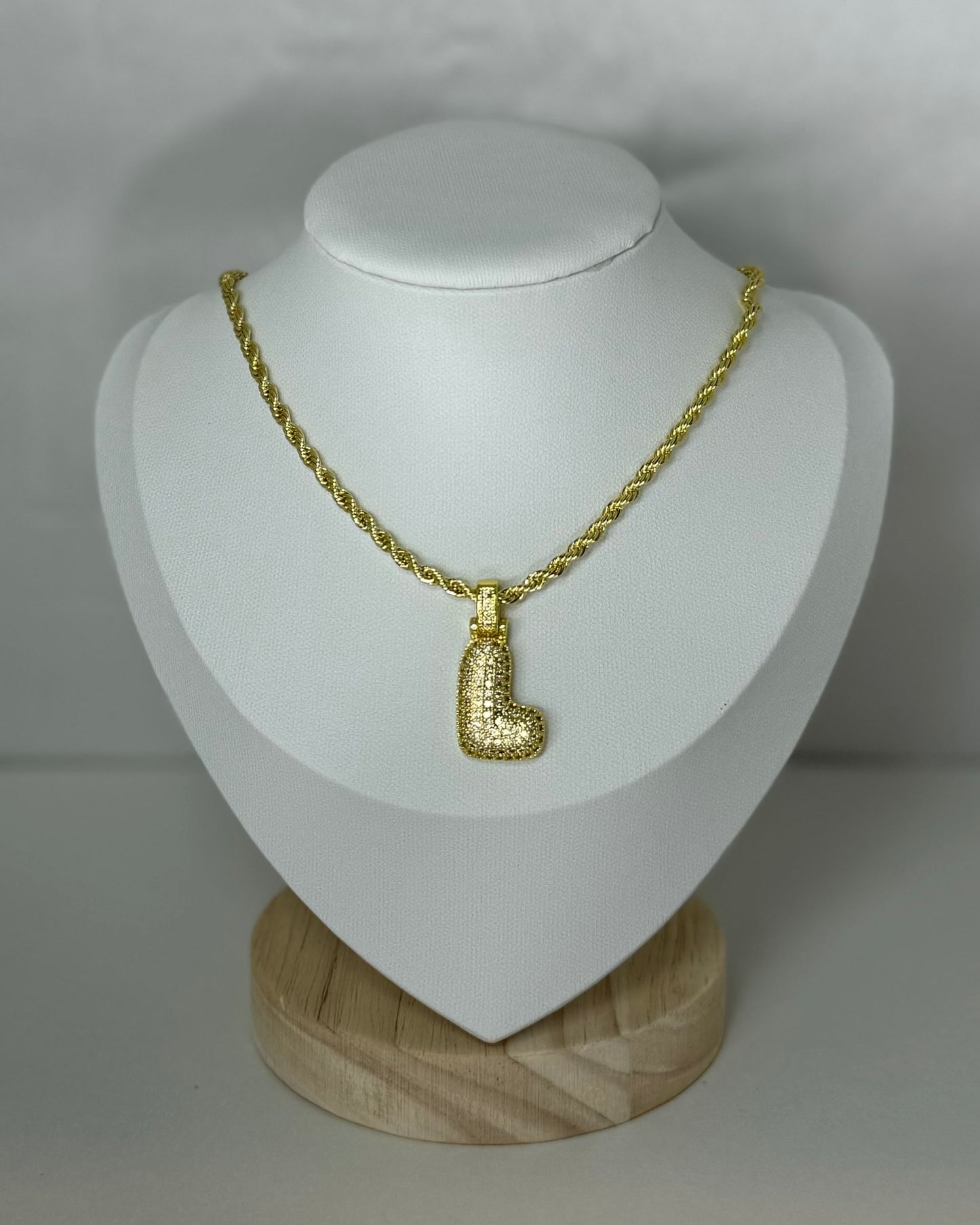 Initial necklace
