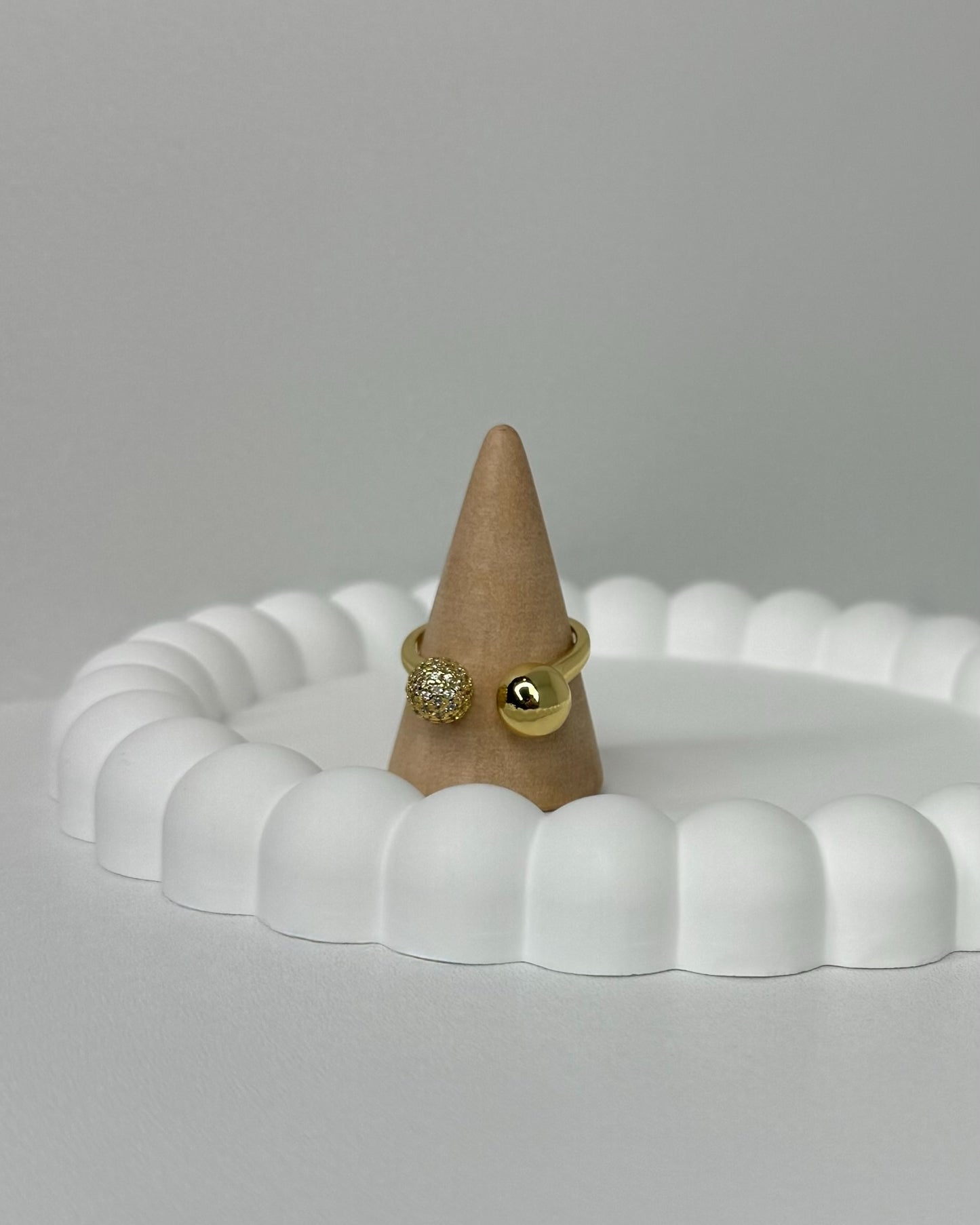 Two sides ring