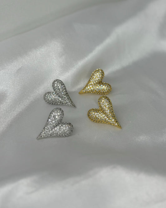Heart earrings