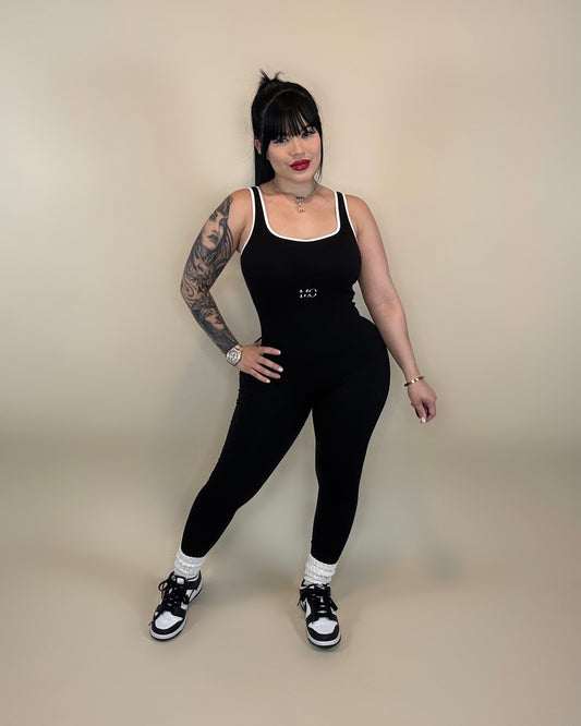 Black jumpsuit