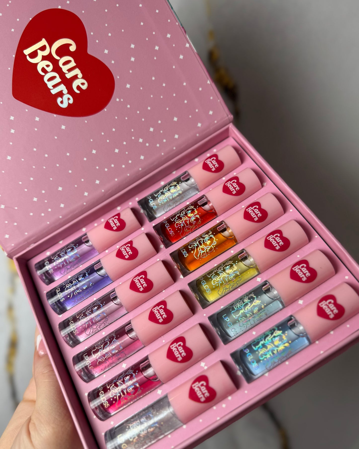 Care Bears lip gloss kit
