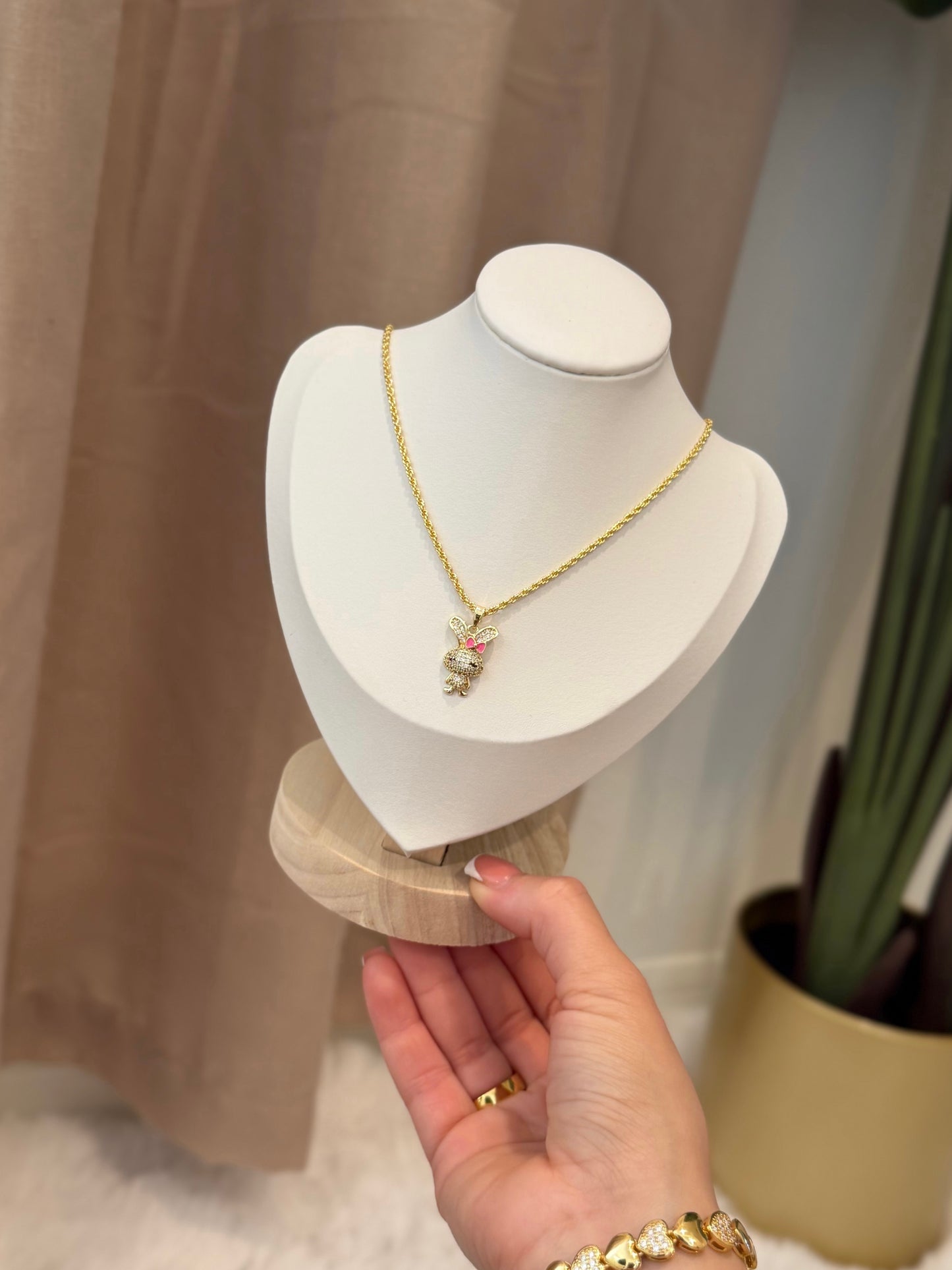 Bunny necklace
