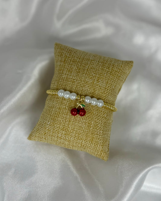 Cherry bracelet