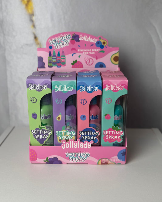 Fruity setting spray