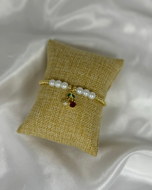 Cherry bracelet
