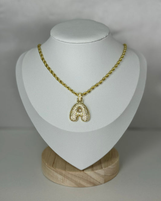 Initial necklace