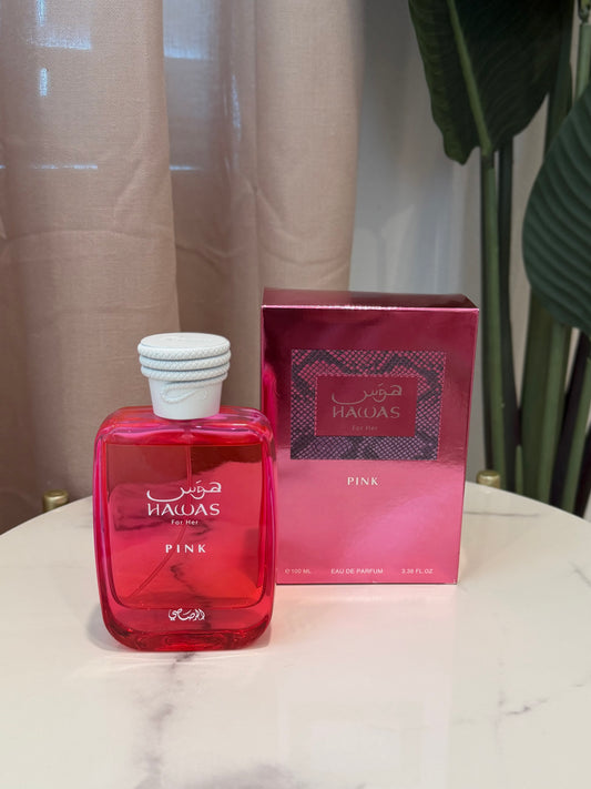 Hawas pink perfume