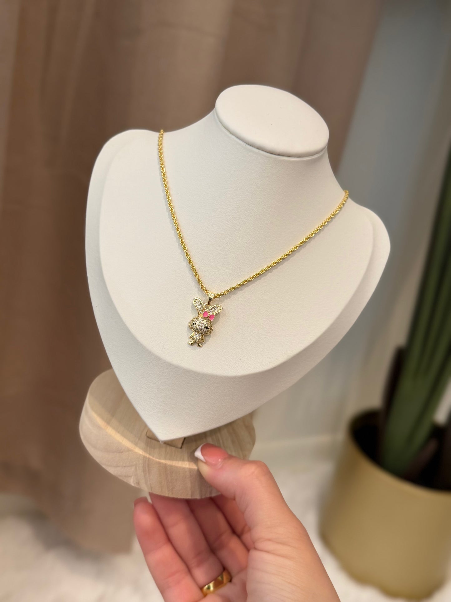 Bunny necklace