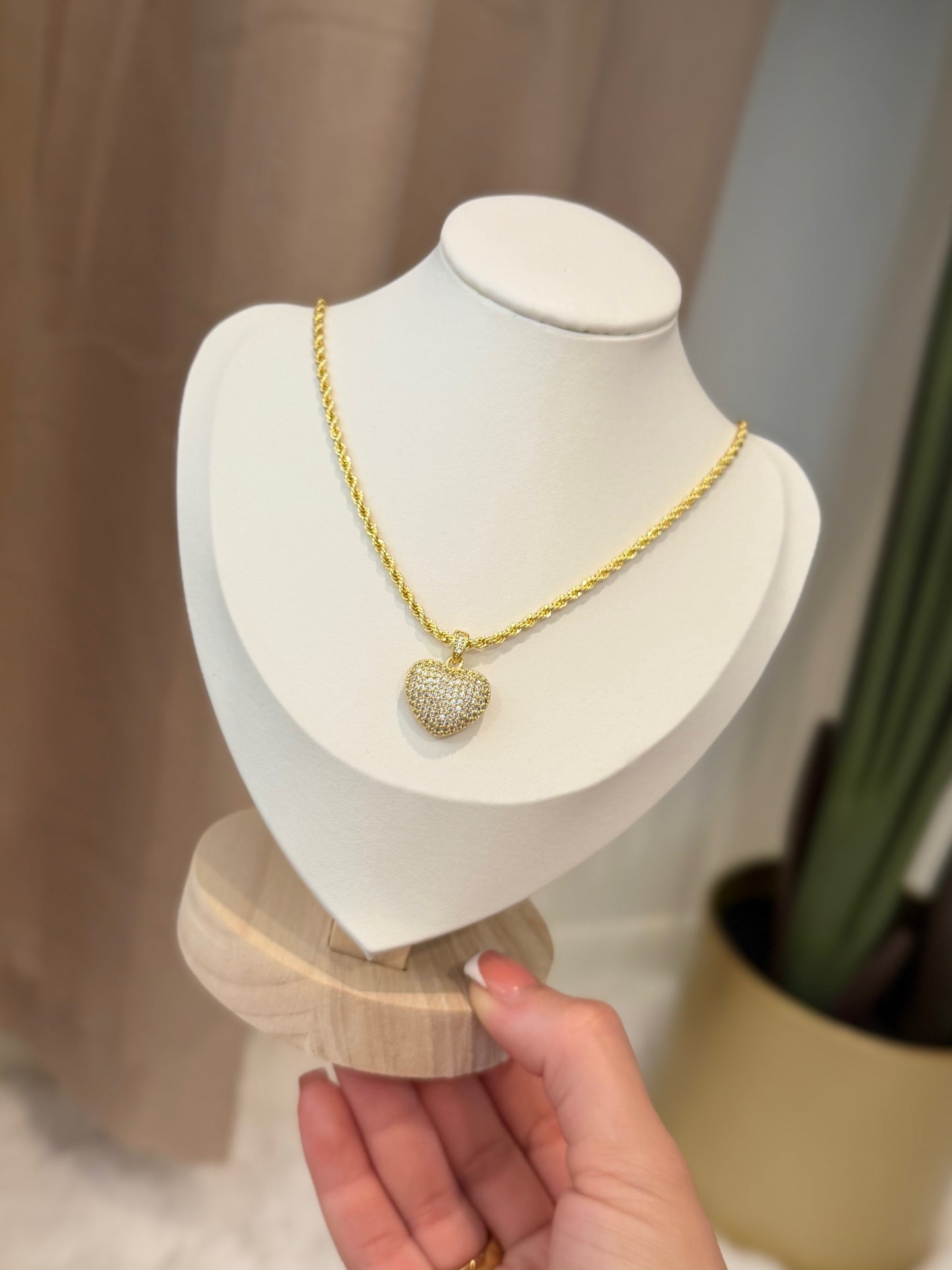Heart necklace